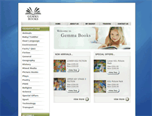Tablet Screenshot of gemmabooks.com